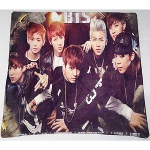 K Pop Boy Band BTS Two Sided Pillow Case Pillow Sham 17 x 17